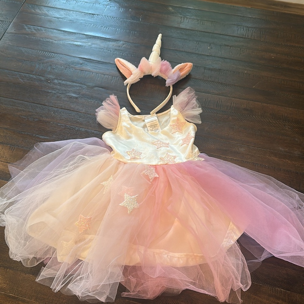 Pottery Barn Kids Pink Unicorn Costume